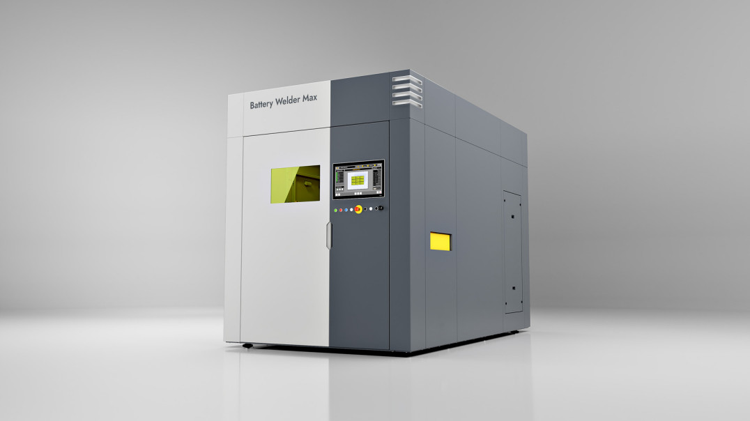 Efektywne spawanie laserowe modułów akumulatorowych dzięki osiom liniowym ze zintegrowanym pomiarem przemieszczenia