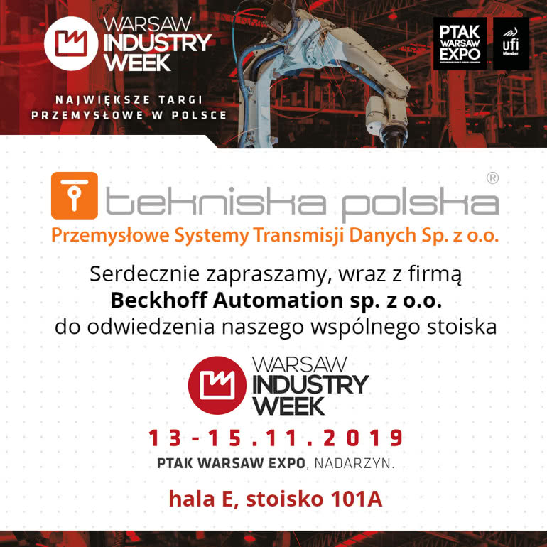 Tekniska: Warsaw Industry Week 2019 