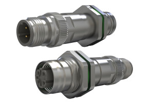 Adapter Ethernet M12 D-coded do kamer CCTV w taborze kolejowym