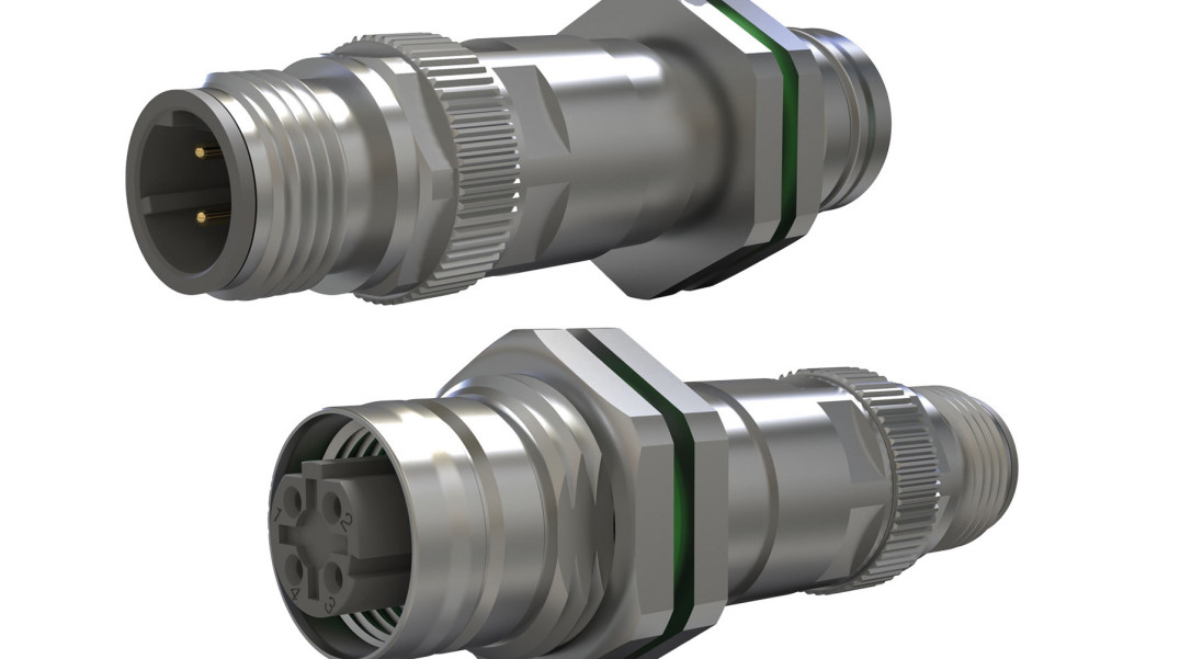 Adapter Ethernet M12 D-coded do kamer CCTV w taborze kolejowym