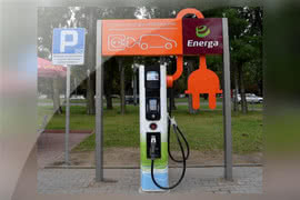 Nowy punkt ładowania samochodów elektrycznych Energi 