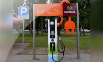 Nowy punkt ładowania samochodów elektrycznych Energi