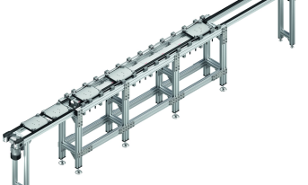 Transport w krótkich cyklach do 10 razy szybciej: Bosch Rexroth prezentuje system TS 2 Booster