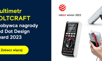 Multimetr VOLTCRAFT VC891 VC – zdobywca nagrody Red Dot Design Award