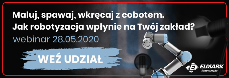 Maluj, spawaj, wkręcaj z cobotem. Jak robotyzacja wpłynie na Twój zakład? - webinarium 