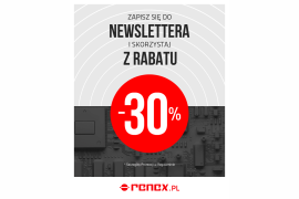 Promocja -30% w sklepie internetowym RENEX