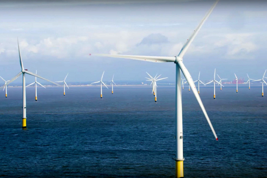 Największe na świecie turbiny wiatrowe rozpoczęły generowanie energii
