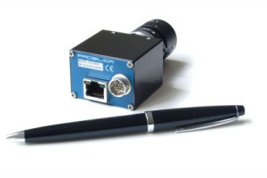 Miniaturowa kamera przemysłowa z interfejsem Gigabit Ethernet