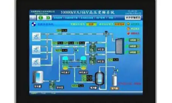 Dotykowy panel operatorski TPC-2101L wyposażony w system operacyjny Windows 10