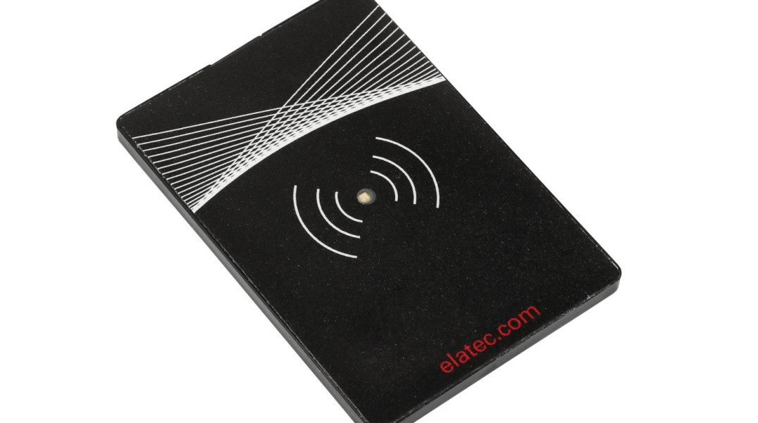 Wielostandardowy czytnik RFID o wymiarach 65,5 x 45,5 mm