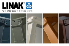 Design biurowy w nowej odsłonie - kolumny LINAK EXPERIENCE w pięciu kolorach specjalnych