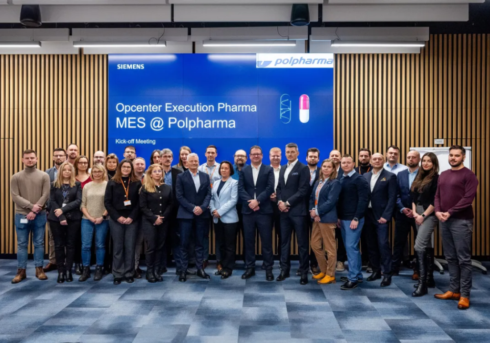 System produkcji Opcenter Execution Pharma przeznaczony dla firm farmaceutycznych