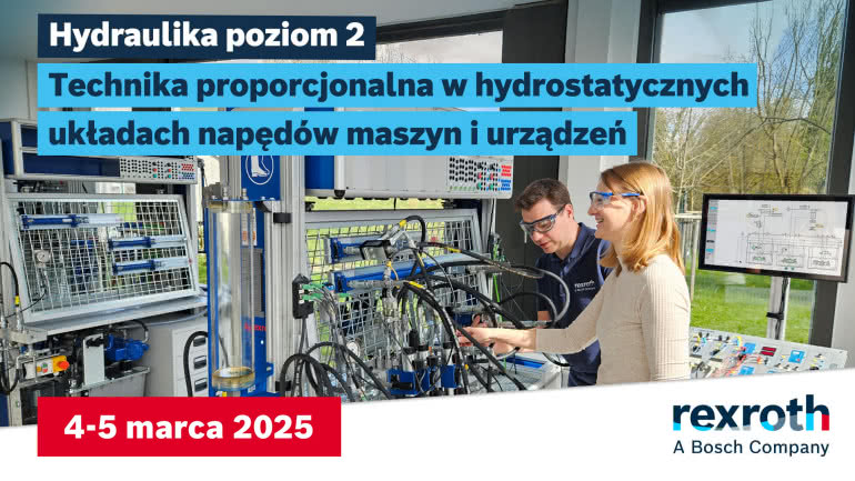 Technika proporcjonalna w hydrostatycznych układach napędów maszyn i urządzeń (hydraulika poziom 2) 