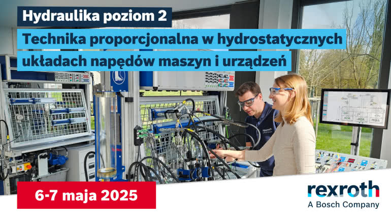 Technika proporcjonalna w hydrostatycznych układach napędów maszyn i urządzeń (hydraulika poziom 2) 