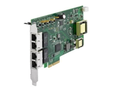 PCIE-1674PC - Karta z czterema portami gigabitowymi Power over Ethernet
