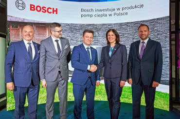 W Polsce powstanie fabryka pomp ciepła firmy Bosch 