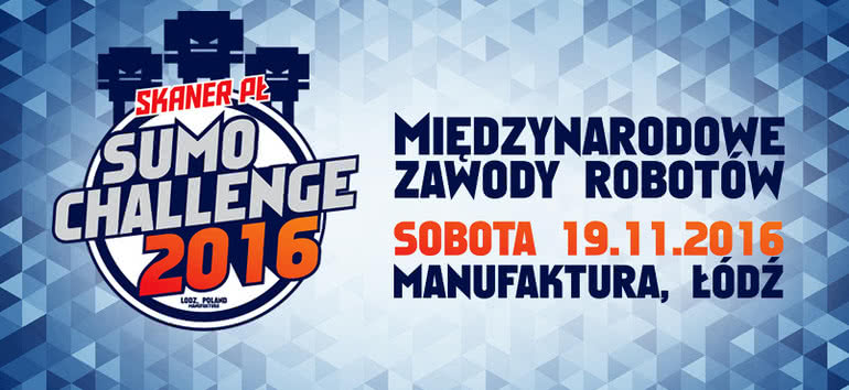 Już w sobotę Międzynarodowe Zawody Robotów "Sumo Challenge 2016" 
