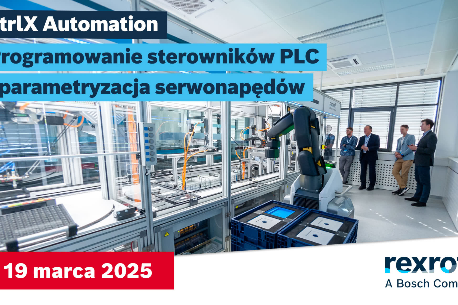 NOWOŚĆ! ctrlX Automation - programowanie sterowników PLC i parametryzacja serwonapędów 