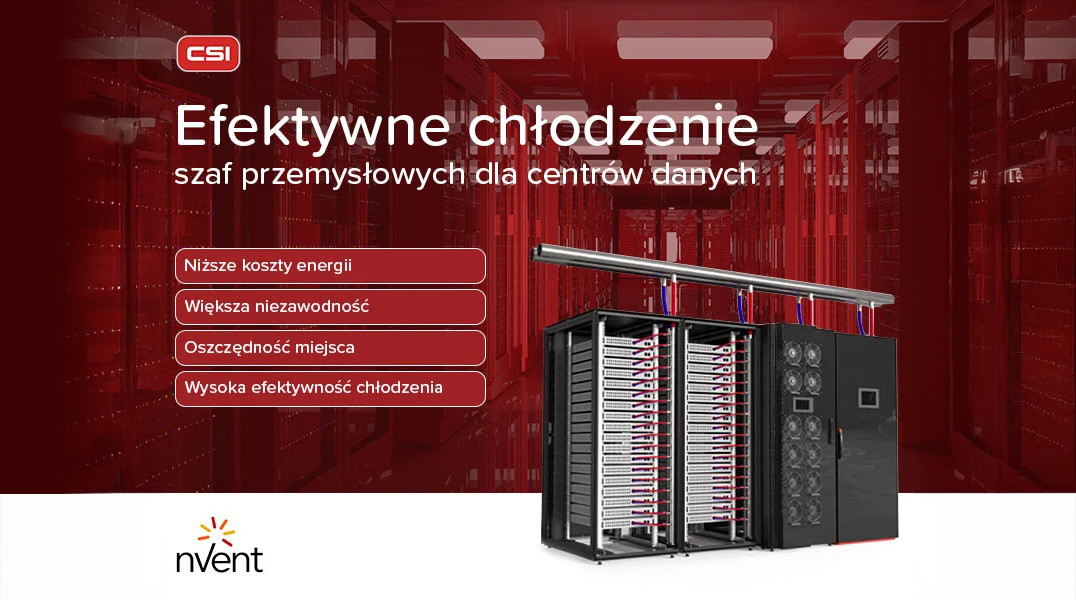 Efektywne chłodzenie szaf przemysłowych dla centrów danych