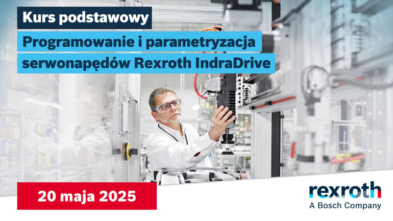 Programowanie i parametryzacja serwonapędów Rexroth IndraDrive - kurs podstawowy 