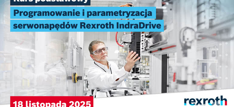 Programowanie i parametryzacja serwonapędów Rexroth IndraDrive - kurs podstawowy 