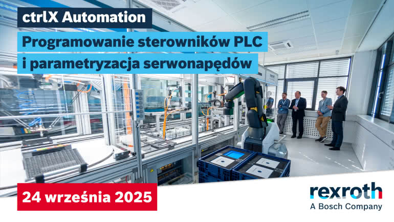 NOWOŚĆ! ctrlX Automation - programowanie sterowników PLC i parametryzacja serwonapędów 