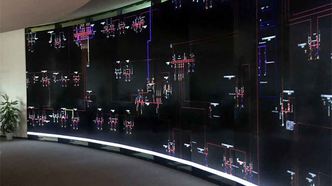 Nowa wizualizacja wielkoformatowa w Centrum Dyspozytorskim PGE Dystrybucja