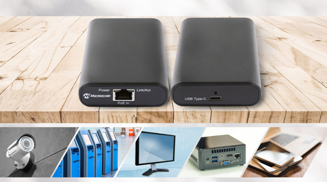 Pierwszy adapter zasilania i danych IEEE 802.3bt Power over Ethernet na USB Type-C