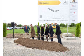 Budowa nowego Centrum Produkcji i Logistyki im. Petera Pilz’a