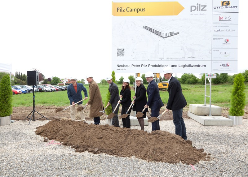 Budowa nowego Centrum Produkcji i Logistyki im. Petera Pilz’a