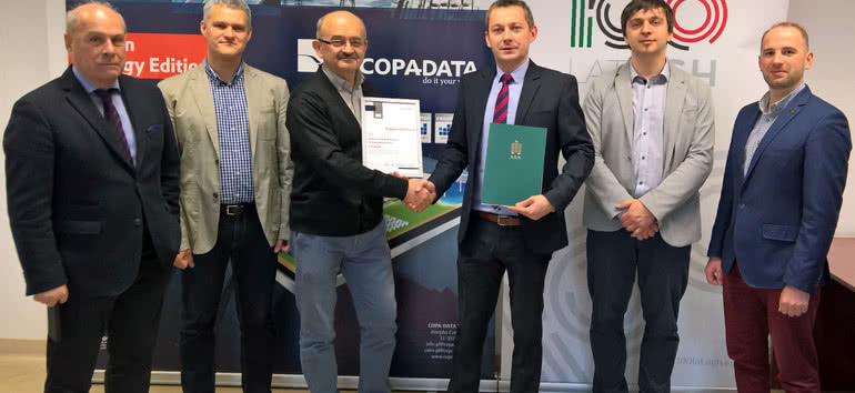 Krakowska Akademia Górniczo-Hutnicza i firma COPA-DATA podpisały umowę o partnerstwie 