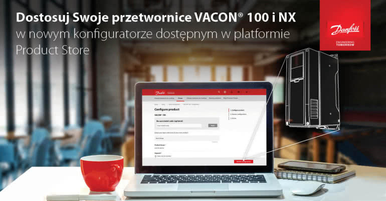 Zaprojektuj swoje przetwornice VACON® 100 i NX szybko i łatwo dzięki naszym nowym konfiguratorom 
