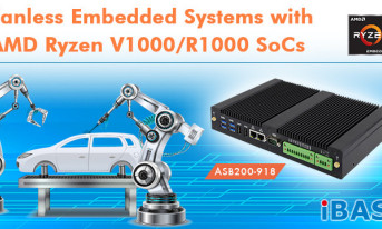 Komputer embedded z chłodzeniem pasywnym i układem AMD Ryzen V1000/R1000 SoC