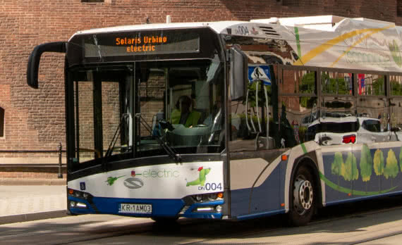 Solaris dostarczy do Krakowa 50 e-busów za ponad 165 mln zł 