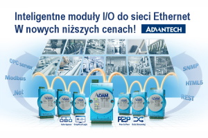 ADAM-6200  - Inteligentne moduły I/O do sieci Ethernet w nowych, niższych cenach