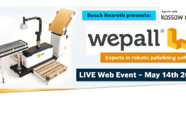 14.05.2024 Bezpłatne webinarium: WePall paletyzacja z Kassow Robots 