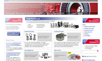 Test and measurements - nowa witryna Honeywella