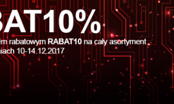 Rabat 10% na cały asortyment