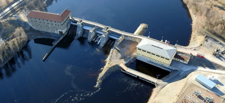 Fortum uruchomił przy elektrowni wodnej największy w Skandynawii magazyn energii 