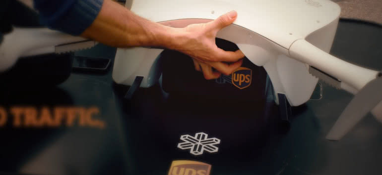 UPS przystępuje do rywalizacji w zakresie dostaw dronami 