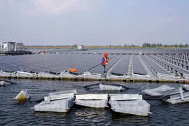 Chińczycy uruchamiają największą na świecie pływającą elektrownię fotowoltaiczną 