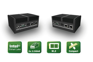 Komputer embedded o wymiarach 137 x 103 x 66 mm z mikroprocesorem Celeron J6412