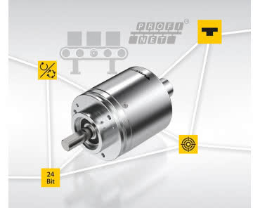 Enkodery absolutne Profinet o 19-bitowej rozdzielczości do pracy w systemach czasu rzeczywistego