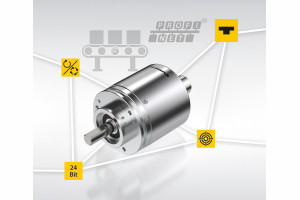 Enkodery absolutne Profinet o 19-bitowej rozdzielczości do pracy w systemach czasu rzeczywistego