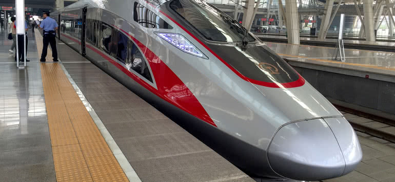 Imponujący rozwój chińskich kolei dużych prędkości 