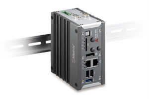 Ultrakompaktowy komputer na szynę DIN z mikroprocesorem Intel Atom E3845/E3826