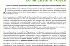 Jubileusz firmy - 20 lat Ensto w Polsce 