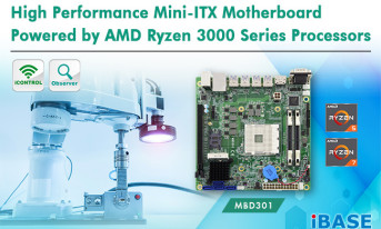 Przemysłowa płyta główna Mini-ITX do mikroprocesorów serii AMD Ryzen 3000