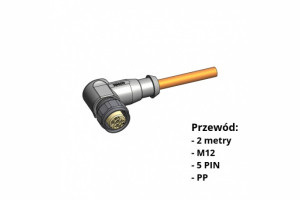 Przewód z wtyczką M12 - 43-10532 - Conec