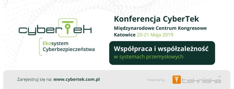 Konferencja CyberTek 2019 organizowana przez Tekniska Polska w Katowicach 